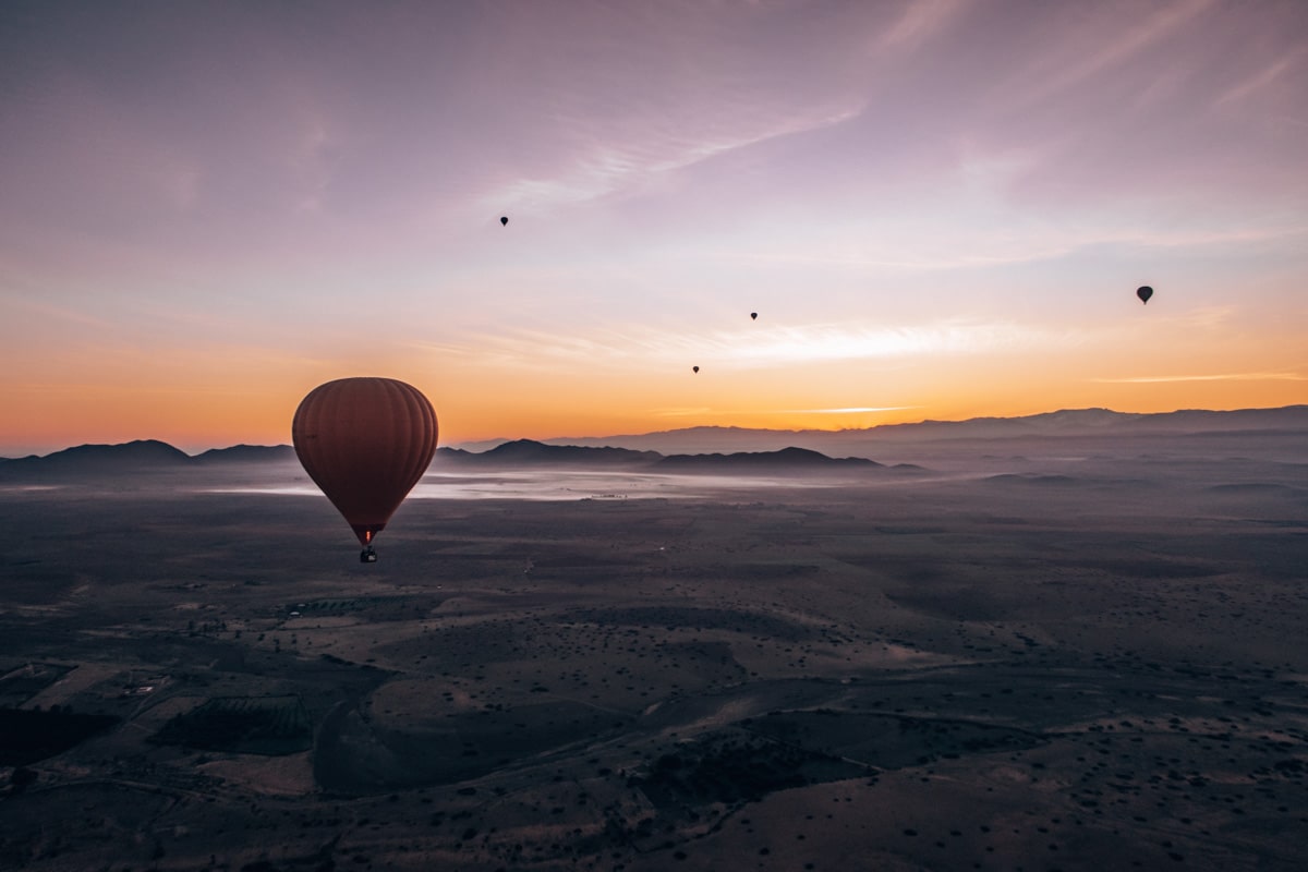 Baptême de l'Air en Montgolfière à Marrakech